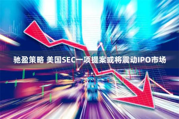 驰盈策略 美国SEC一项提案或将震动IPO市场