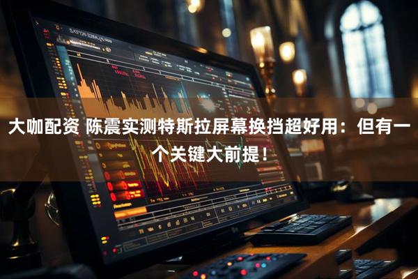 大咖配资 陈震实测特斯拉屏幕换挡超好用：但有一个关键大前提！
